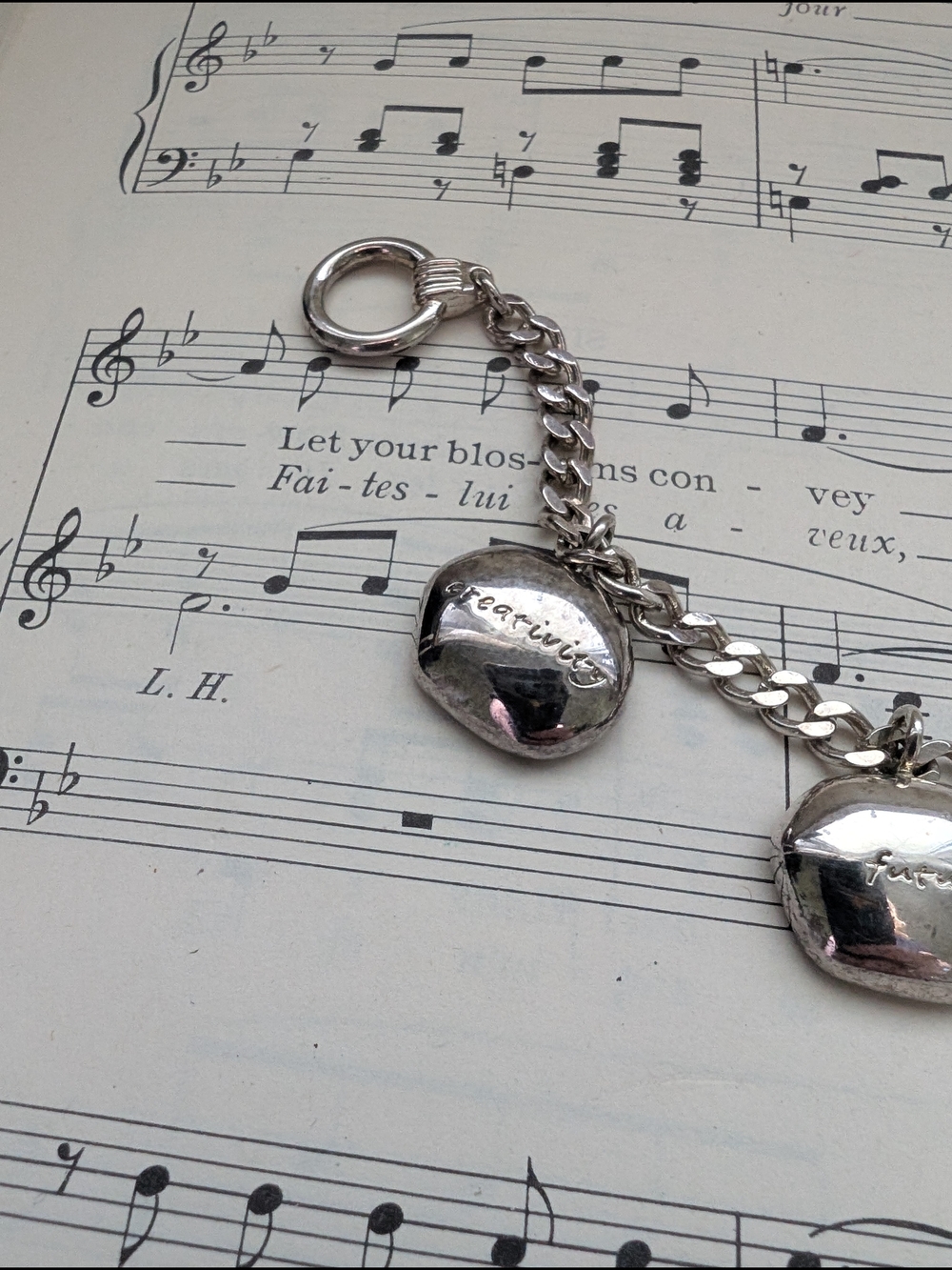 Cerruti Sterling Silver Charm Bracelet with Inspiration Charms - Picture 11 of 16